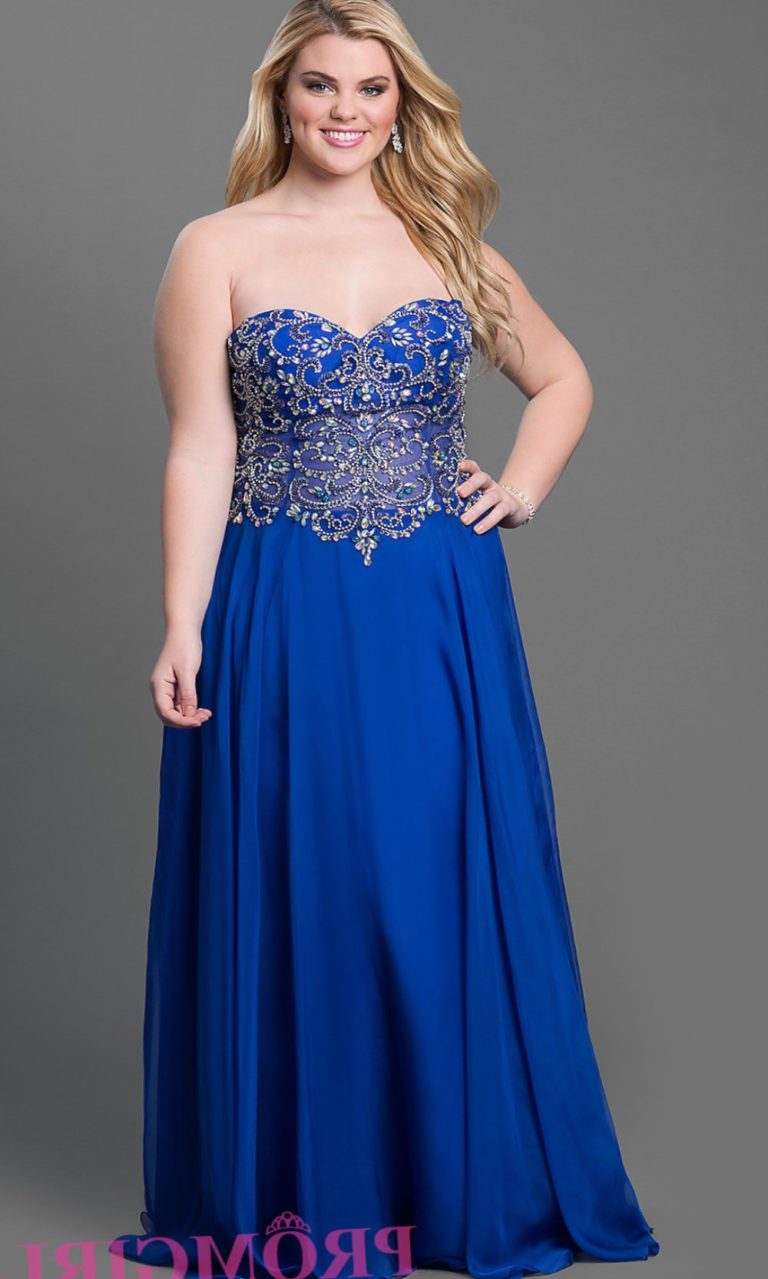 Best Plus Size Royal Blue Wedding Dresses of 2021