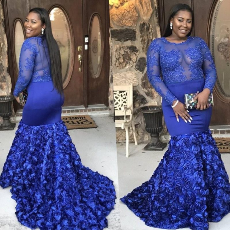 Best Plus Size Royal Blue Wedding Dresses of 2021