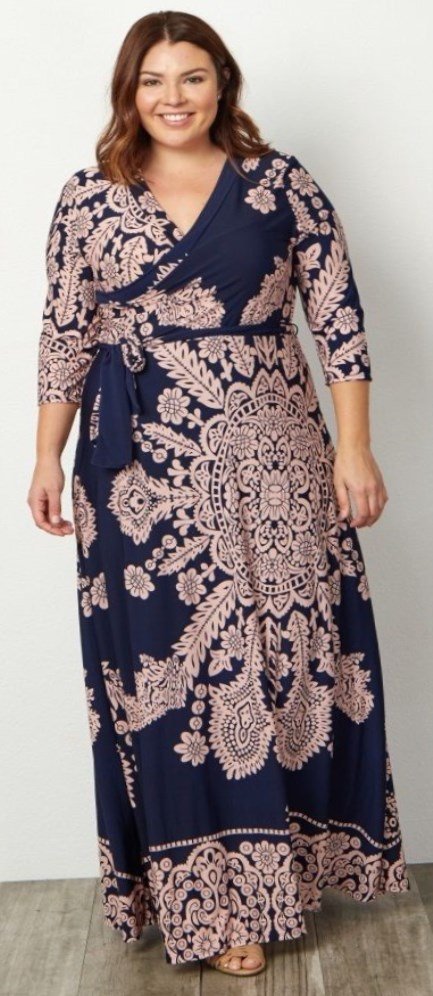 Plus size bohemian maxi dresses - style 2021 | Long boho womens dress