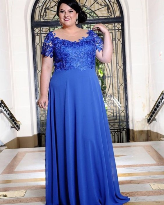 Best Plus Size Royal Blue Wedding Dresses Of 2021